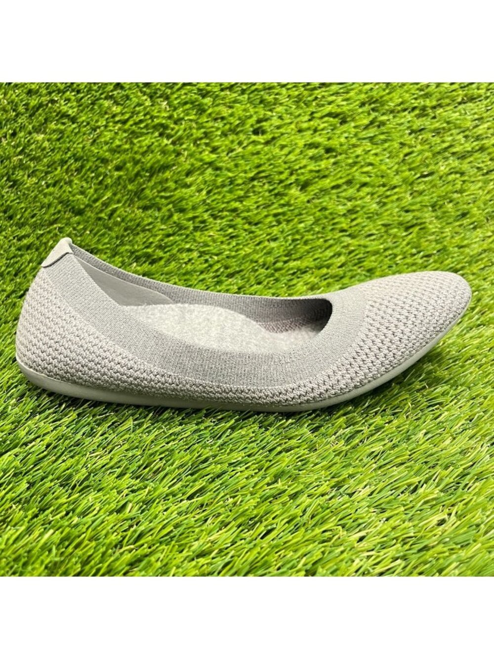 Allbirds Tree Breezer Womens Size 6 Gray Casual Slip On Ballet Flats Shoes
